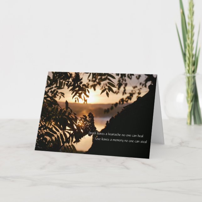 Sympathy Card – Irish Blessing (Front)