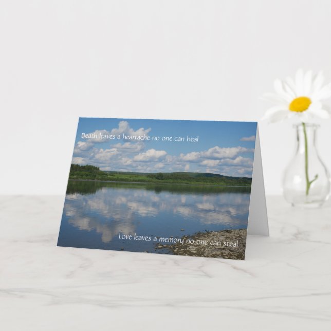 Sympathy Card - Irish Blessing (Small Plant)