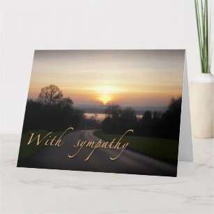 Sympathy Card-large size Card