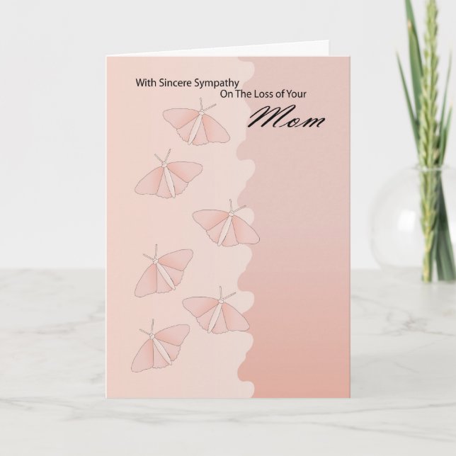 Sympathy card loss of Mum (Front)