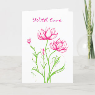 Sympathy Card With Love