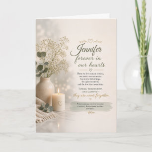 Sympathy Cards Personalised