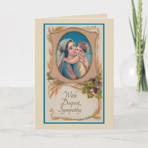 Sympathy Catholic Mass Offering Card