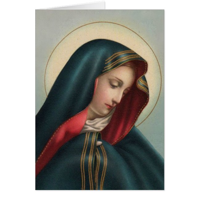 Sympathy Catholic Requiem Mass Offering Card (Front)