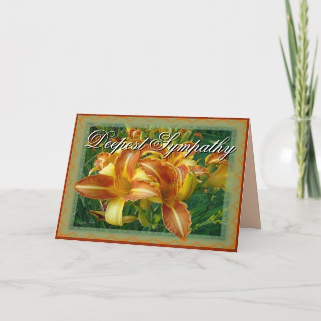 Sympathy-crnflw-customise Card (Front)