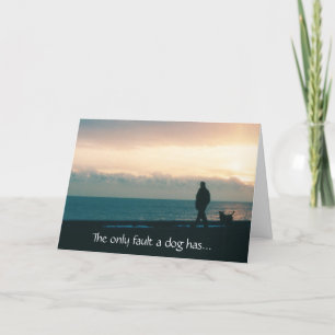 Sympathy Dog Card