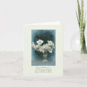 Sympathy Dogwood Symbolises Hope Card