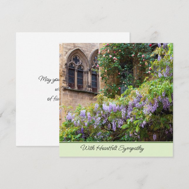 Sympathy Flat Card (Front/Back)