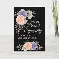 Sympathy Floral Peony Rose