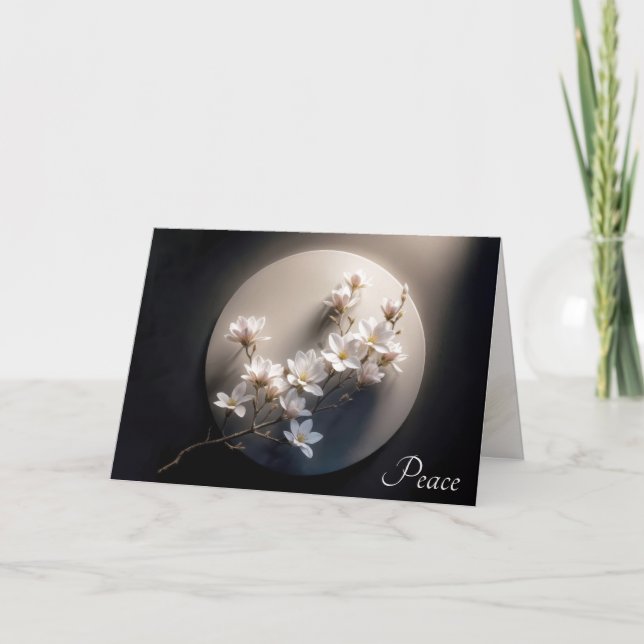 Sympathy Flowering Dogwood  Card (Front)