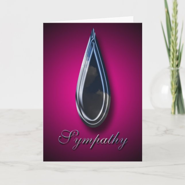 Sympathy For Your Loss Card | With Sympathy (Front)