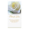 Sympathy Funeral Thank You Floral White Rose 