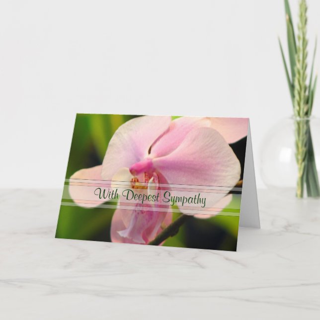 Sympathy Greeting Card (Front)