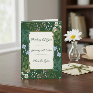 Sympathy & Grief Support Card Thinking of You