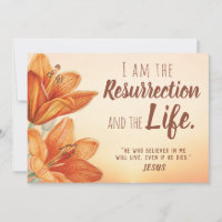 Sympathy, I am the Resurrection and the LIFE