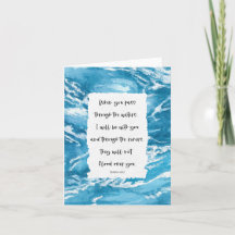 Sympathy Inspirational Scripture Bible Verse Ocean