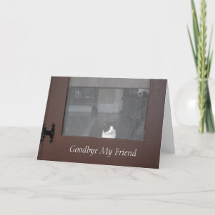 Sympathy: Loss of Cat, Friend, Pet Loss Card