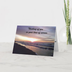 SYMPATHY - LOSS OF SOMEONE VERY CLOSE TO YOU CARD