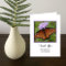 Sympathy Memorial Thank You Note Card - Butterfly