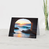 Sympathy Ocean Sunrise with Brick Arch