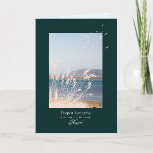 Sympathy on Loss of Nana, Grasses Card