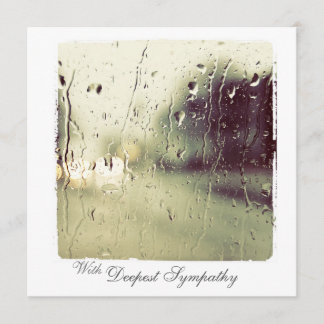 Sympathy Photo card
