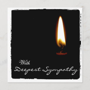 Sympathy Photo card
