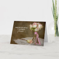 Sympathy Rose Bouquet on Doily