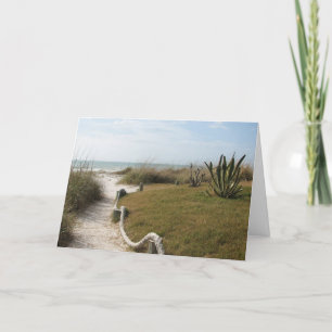 Sympathy - Seaside Pathway Card