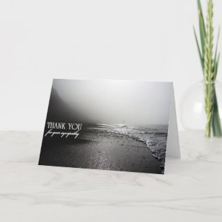 Sympathy Thank You card