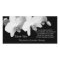 Sympathy Thank You Memorial Photo Card - Orchids