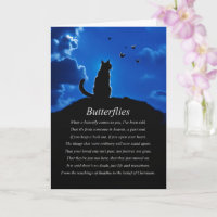Sympathy with Cat and Butterflies and Spiritual