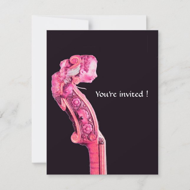 SYMPHONIA  / CLASSIC MUSIC ,Fuchsia Invitation (Front)