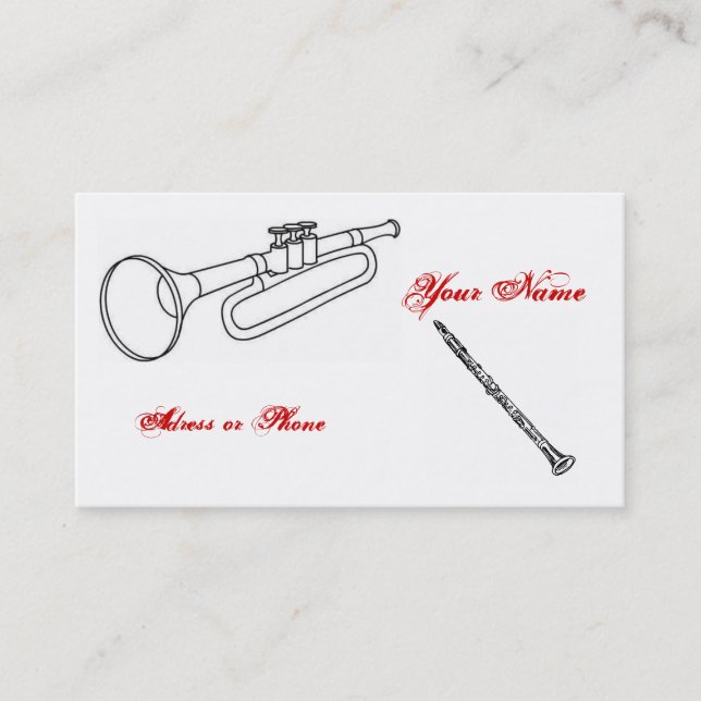 Symphonic Bussiness card (Front)