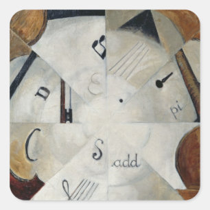 Symphony, 1915 square sticker