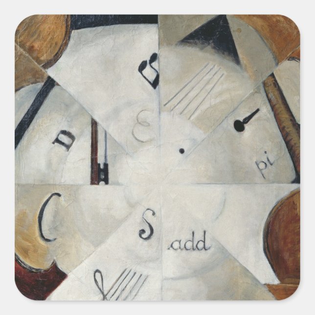 Symphony, 1915 square sticker (Front)