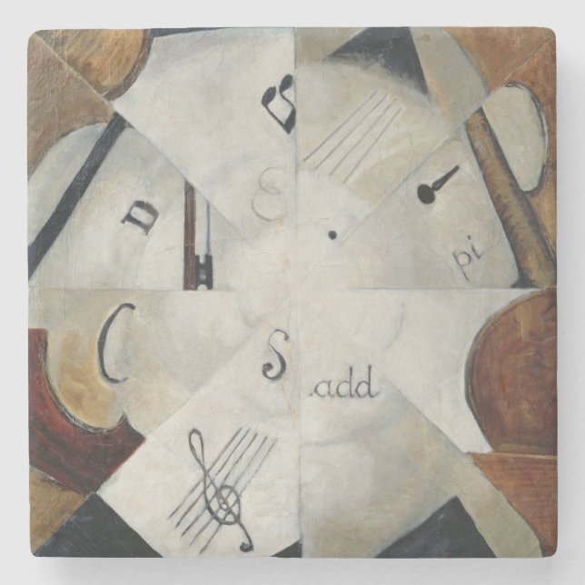 Symphony, 1915 stone coaster (Front)