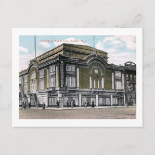 Symphony Auditorium, Newark NJ 1915 Vintage Postcard
