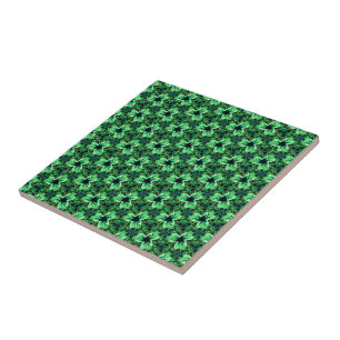 Symphony in Green Ceramic Tile