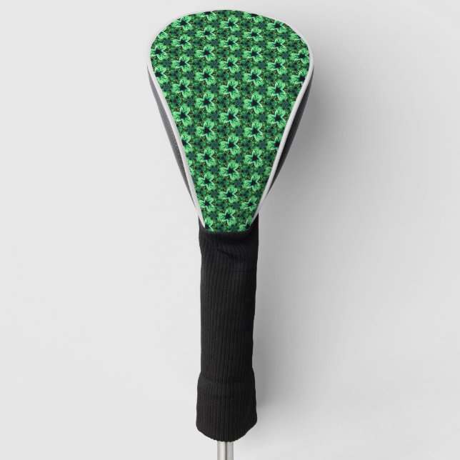 Symphony in Green Golf Head Cover (Front)
