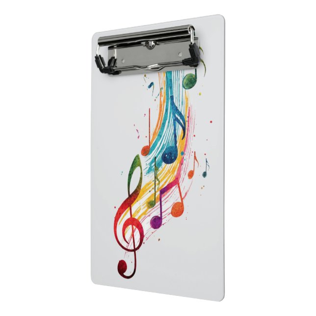 Symphony of Colors Mini Clipboard (Angled2)