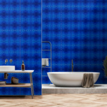 Symphony of deep blue shades M-size pattern
