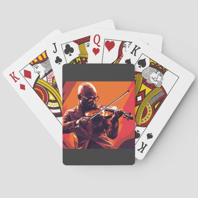 SYMPHONY OF FUNK #1 PLAYING CARDS (Back)