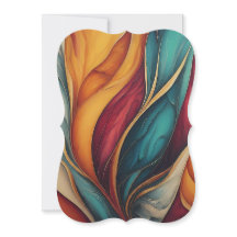 Symphony of hues gift / invitation / thanks card