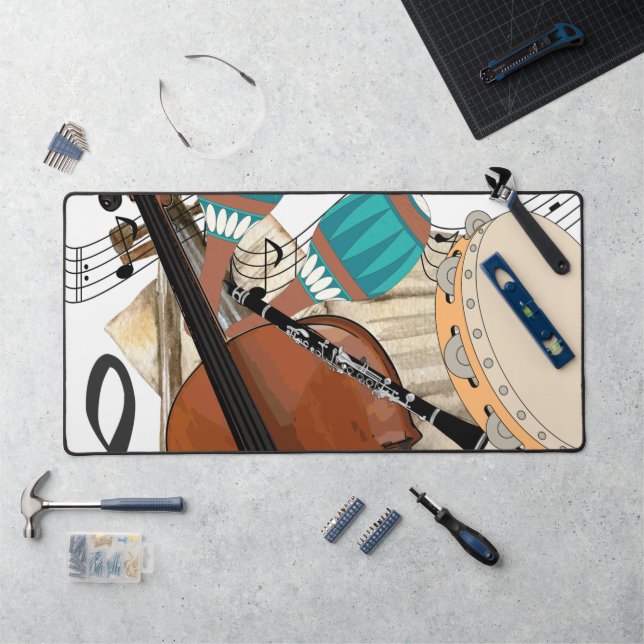 Symphony of Instruments Desk Mat (Workstation)