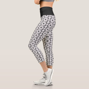 Symphony of Petals Capri Leggings