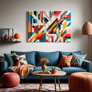 Symphony of Shapes Poster