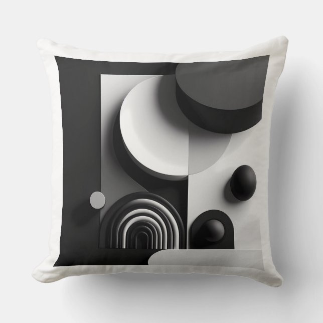 Symphony of Silent Forms Cushion (Front)