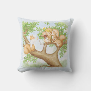 Symphony of Squirrels Cushion