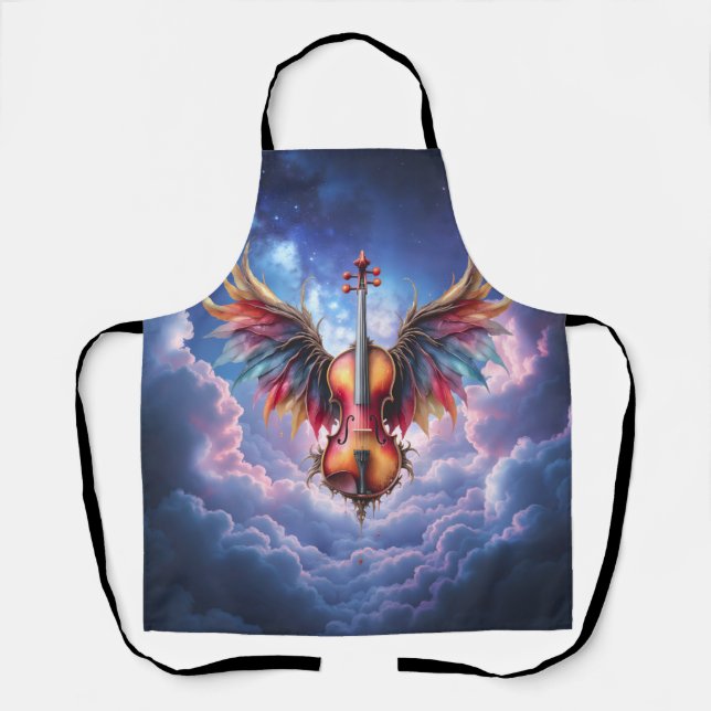 Symphony of the Moonlit Skies Apron (Front)